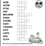 Printable Summer Word Scrambles For Kids   Tree Valley Academy Within Unscramble Word Games Printable Free