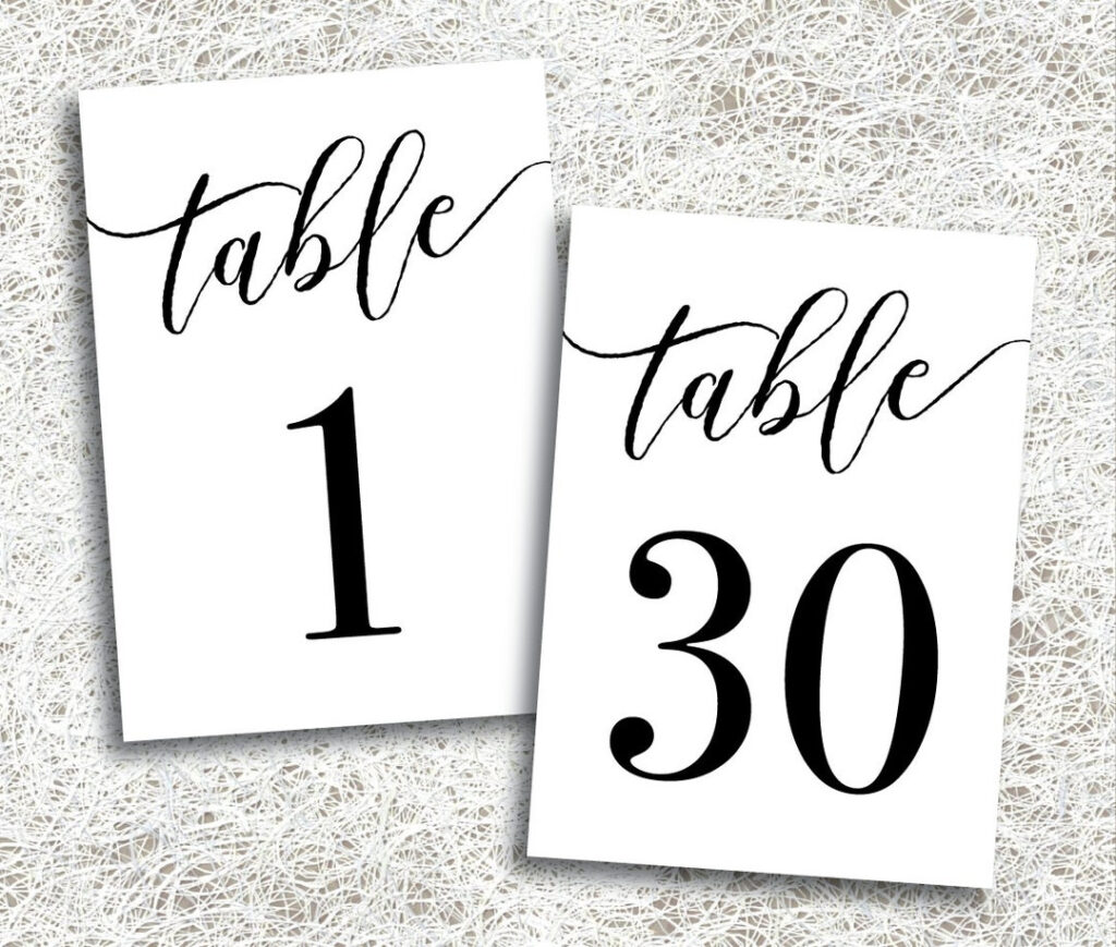 Printable Table Numbers 1 30 | Instant Download | Printable With Free Printable Table Numbers 1 30 Printable Table Numbers 1 30 | Instant Download | Printable With Free Printable Table Numbers 1 30