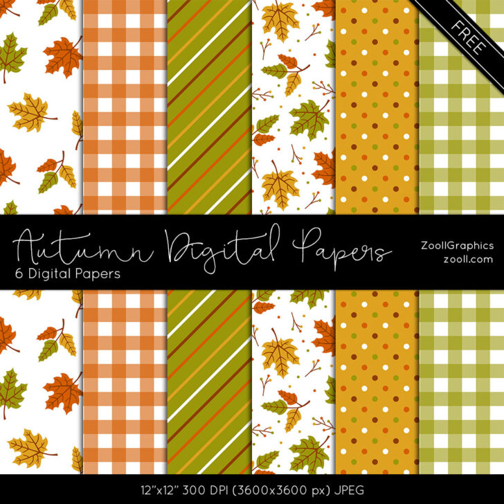 Free Printable Autumn Paper