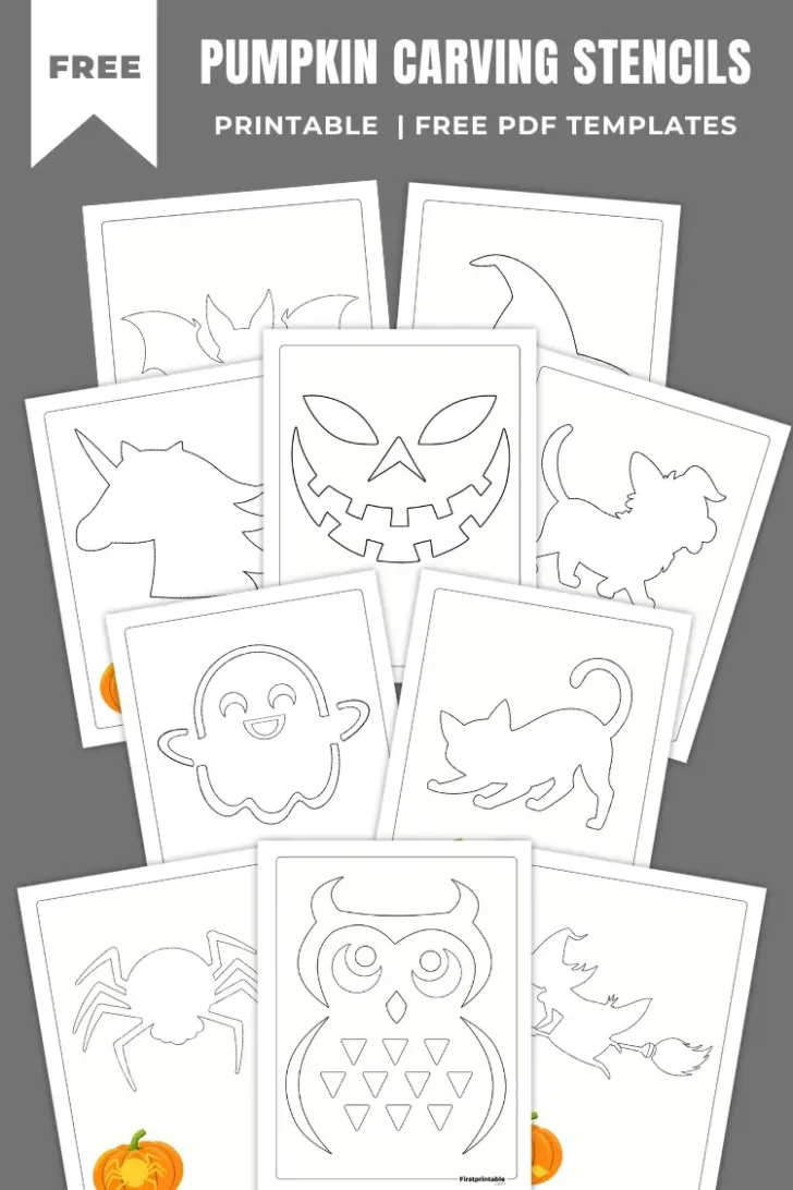 Free Online Pumpkin Carving Patterns Printable Free Online Pumpkin Carving Patterns Printable