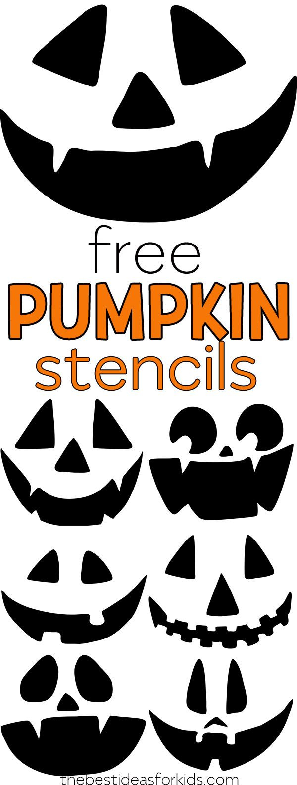 Small Pumpkin Stencils Free Printable