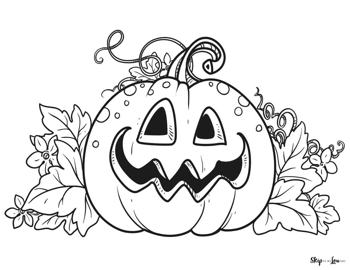 Pumpkin Coloring Pages | Skip To My Lou inside Free Printable Pumpkin Coloring Pages