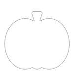 Pumpkin Outline   Childhood Magic With Pumpkin Patterns Free Printable