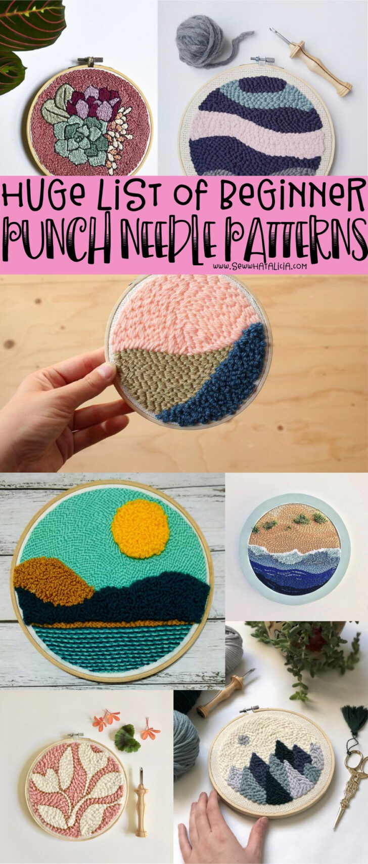 Free Printable Punch Needle Patterns
