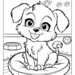 Puppy Coloring Pages (25+ Free Printable Pdf) For Colouring Pages Dogs Free Printable