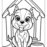 Puppy Coloring Pages (25+ Free Printable Pdf) For Free Printable Dog Coloring Pages