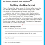 Reading Comprehension Worksheet Grade 3 | Grade1To6 In Free Printable Reading Passages For 3rd Grade