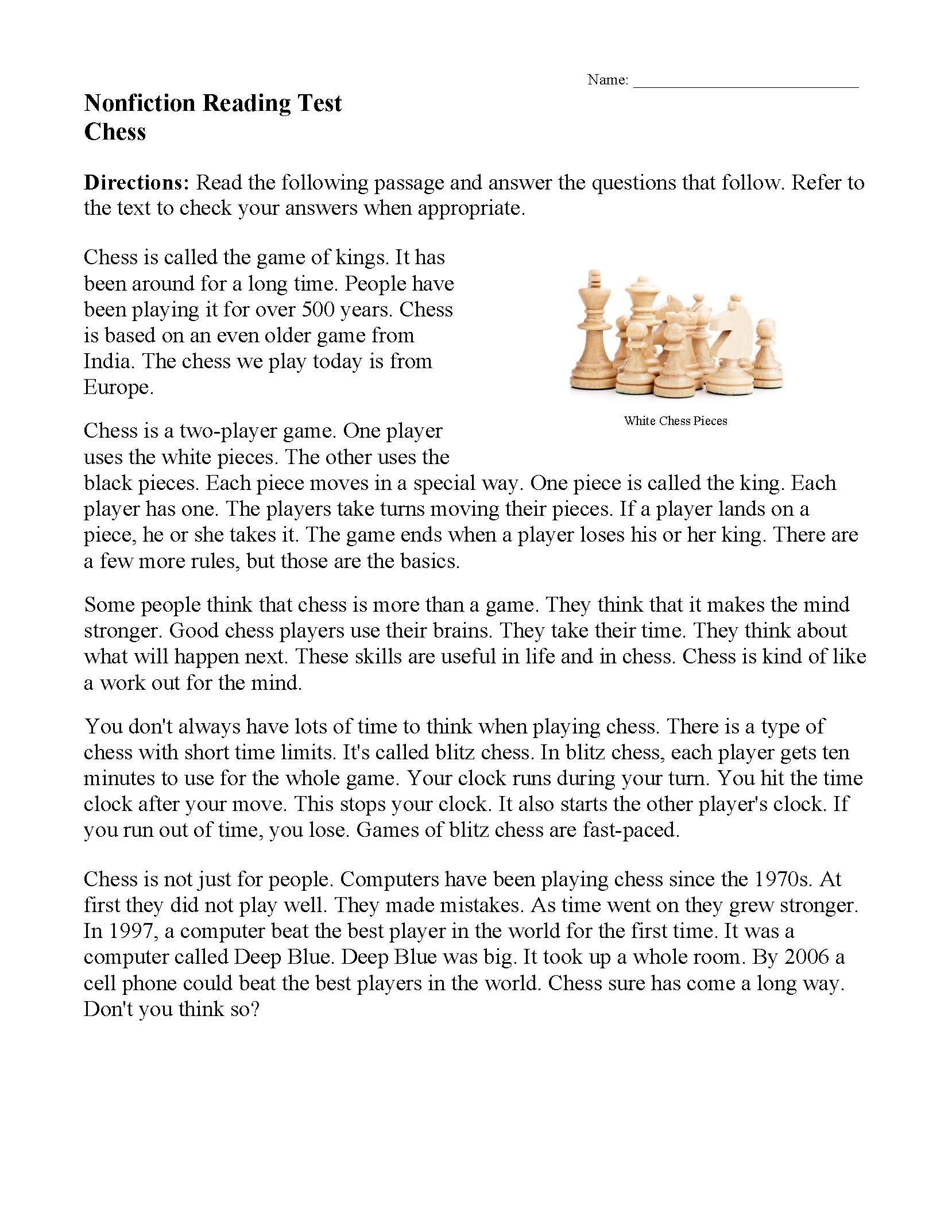 Reading Comprehension Worksheets | Online Or Printable pertaining to Free Printable Reading Comprehension Worksheets For Adults
