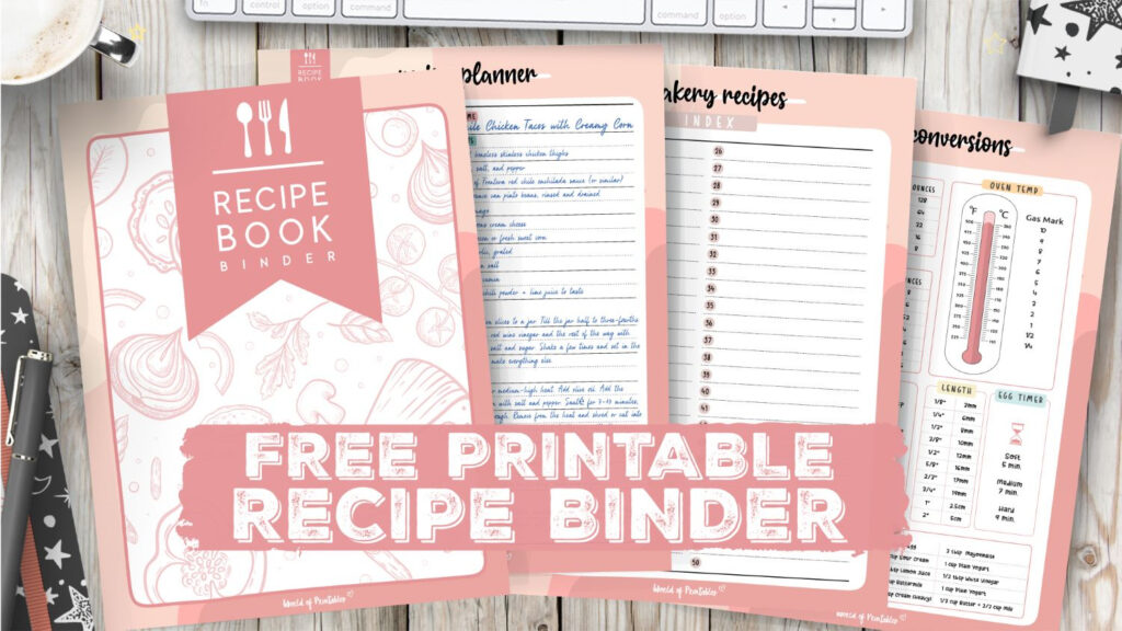 Recipe Binder Organize Your Favorite Recipes For Free Within Free Printable Recipe Binder Recipe Binder Organize Your Favorite Recipes For Free Within Free Printable Recipe Binder