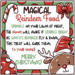 Reindeer Food Recipe & Poem Printable | Lamberts Lately Regarding Reindeer Food Poem Free Printable
