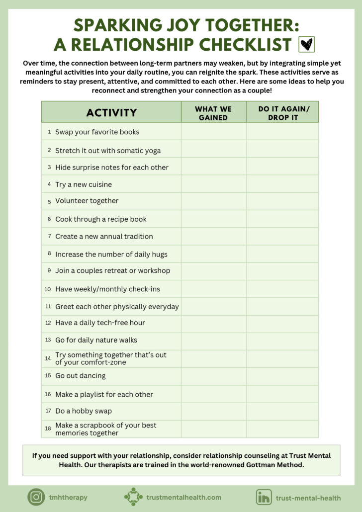 Free Printable Counseling Worksheets