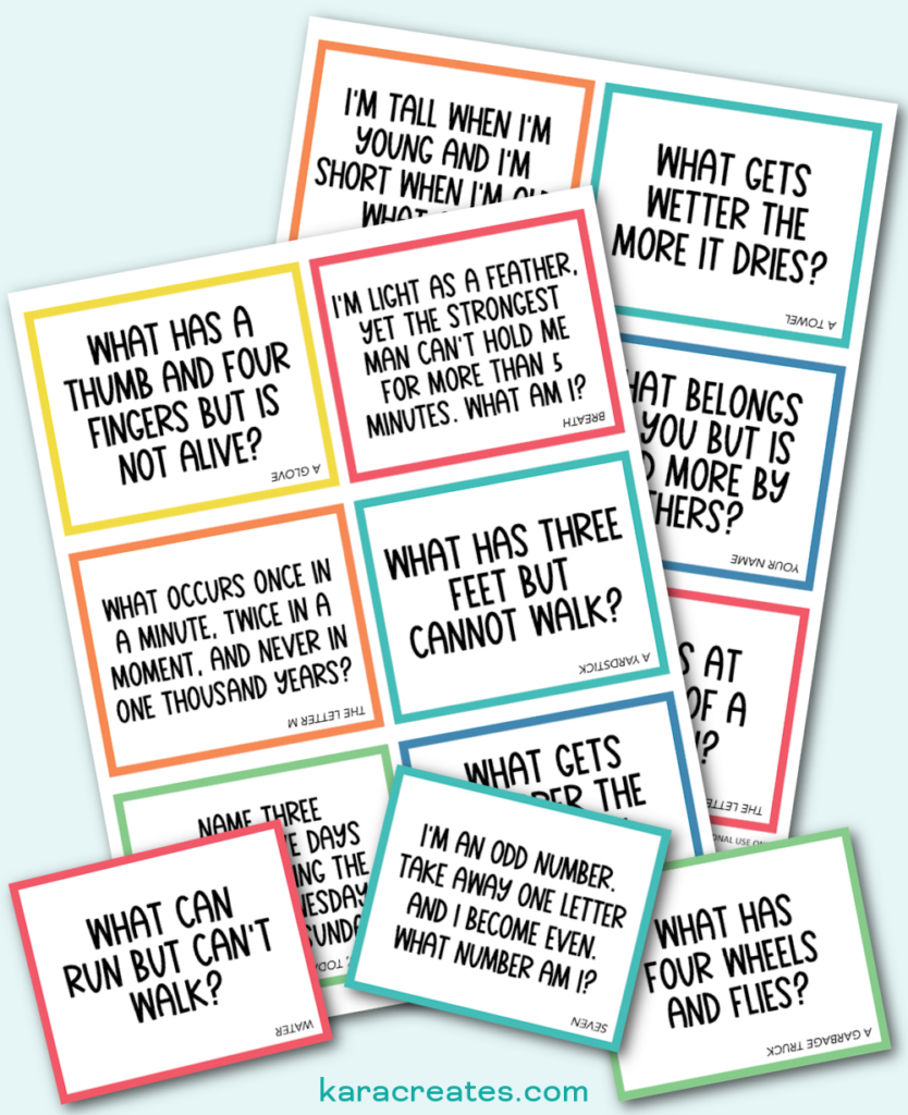 Riddle Lunchbox Notes With Regard To Free Printable Riddles Riddle Lunchbox Notes With Regard To Free Printable Riddles