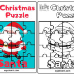 Santa Christmas Puzzle Hard   Ezpzlearn With Regard To Free Printable Christmas Puzzle Games