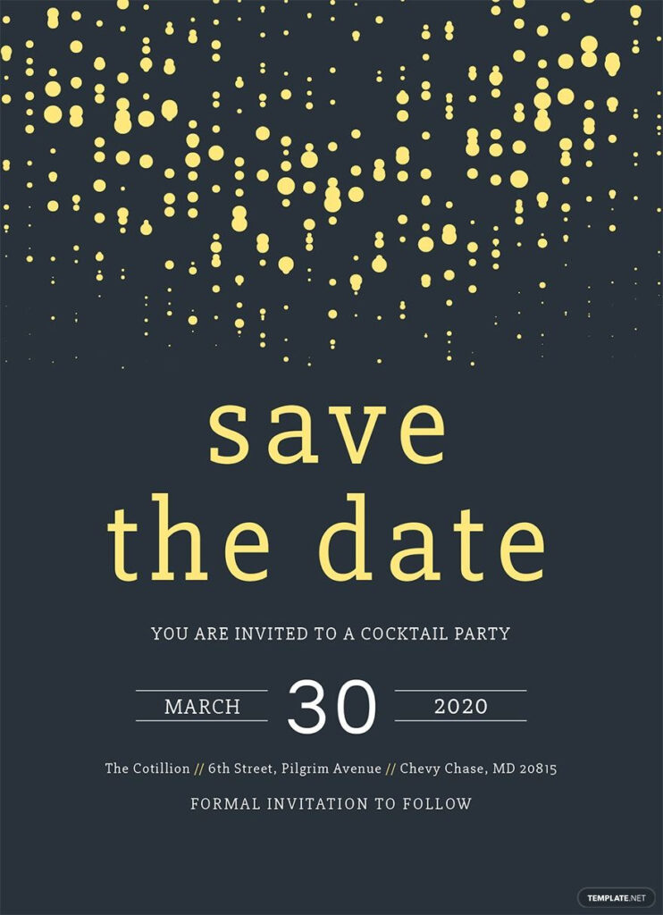 Save The Date Party Invitation Template In Publisher, Illustrator Regarding Free Printable Save The Date Invitation Templates Save The Date Party Invitation Template In Publisher, Illustrator Regarding Free Printable Save The Date Invitation Templates