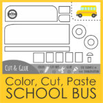 School Bus Craft   Free Printable   Your Therapy Source In Free Printable School Bus Template