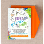 Science Party Invitation In Free Printable Science Birthday Party Invitations