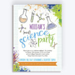 Science Party Invitation With Regard To Free Printable Science Birthday Party Invitations