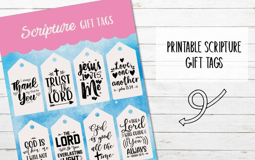 Scripture Gift Tags My Printable Faith With Regard To Free Printable Bible Verse Labels Scripture Gift Tags My Printable Faith With Regard To Free Printable Bible Verse Labels