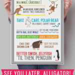 See You Later Alligator {Free Printable} Within See You Later Alligator Free Printable