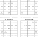 Self Esteem Bingo   Wordmint With Free Printable Self Esteem Bingo