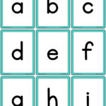 Simple Alphabet – Esl Flashcards Within Free Printable Alphabet Cards With Pictures