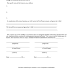 Simple Contract Business Agreement Sample   Fill Online, Printable Regarding Free Printable Contracts