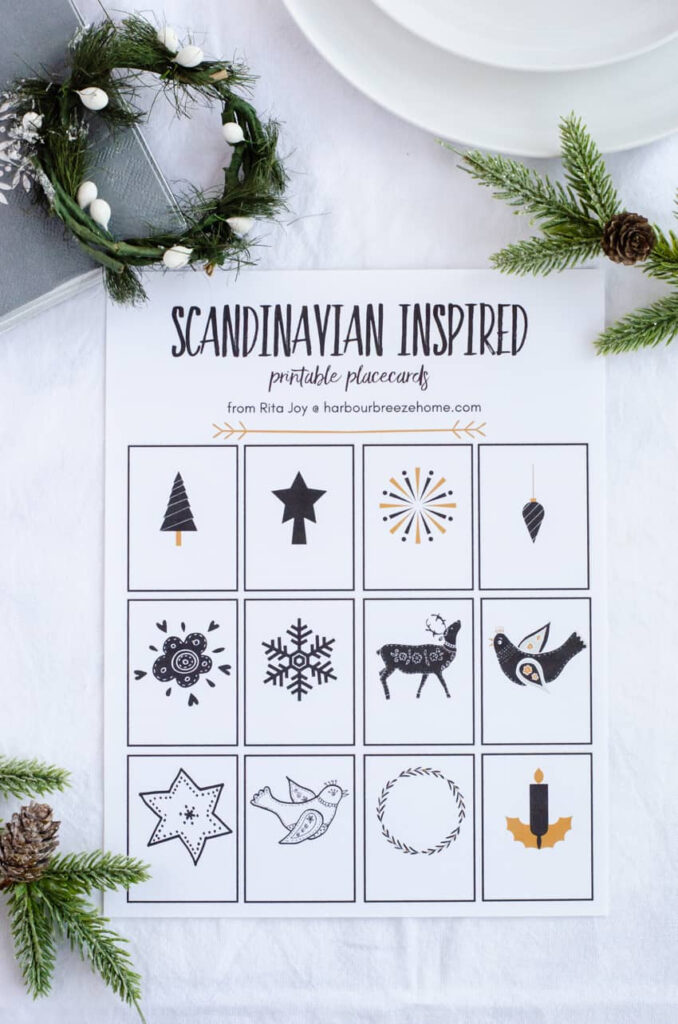 Simple Scandinavian Inspired Table Setting And Printable Place With Regard To Christmas Table Name Cards Free Printable Simple Scandinavian Inspired Table Setting And Printable Place With Regard To Christmas Table Name Cards Free Printable