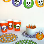 Skeleton Free Printable Halloween Party Decorations   Merriment Design Inside Free Printable Halloween Party Decorations