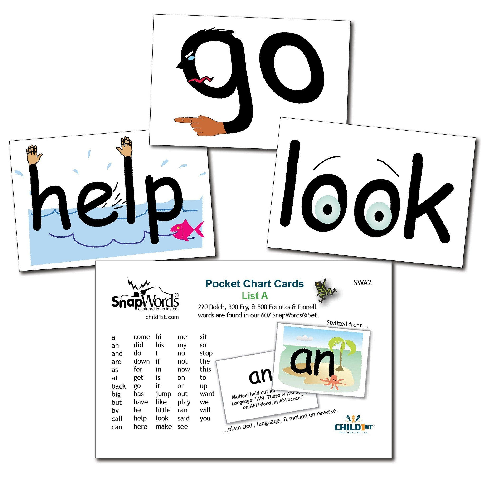 Snapwords For Kids Snapwords® List A Teaching Cards | Sight Word in Free Printable Snapwords