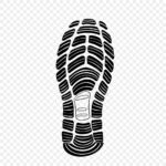 Sneakers Shoes Png Image, Sneakers Shoe Print, Shoe Print Clipart With Free Printable Shoe Print Template