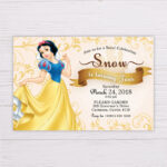 Snow White Invitation   Dgtally With Snow White Invitations Free Printable