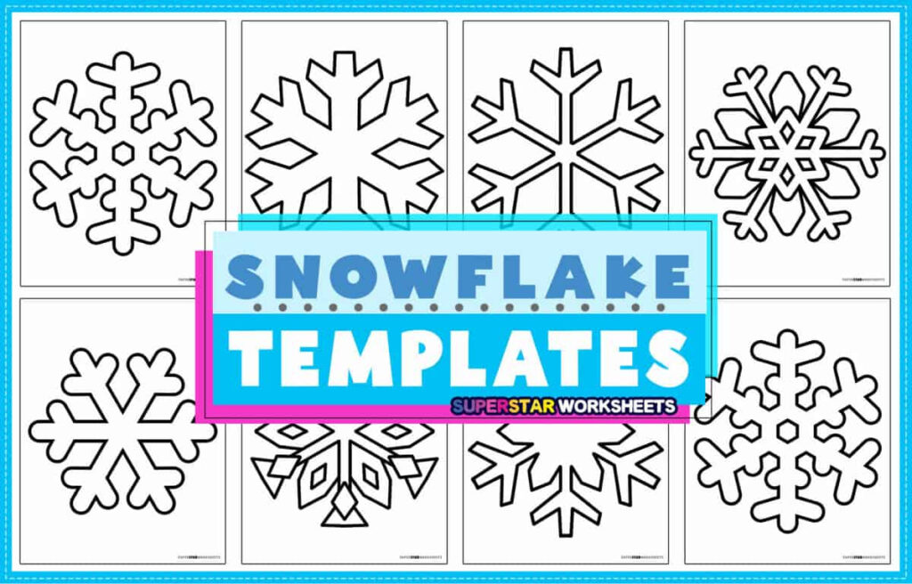 Snowflake Templates (Free Printables) Superstar Worksheets Within Free Printable Snowflake Patterns Snowflake Templates (Free Printables) Superstar Worksheets Within Free Printable Snowflake Patterns