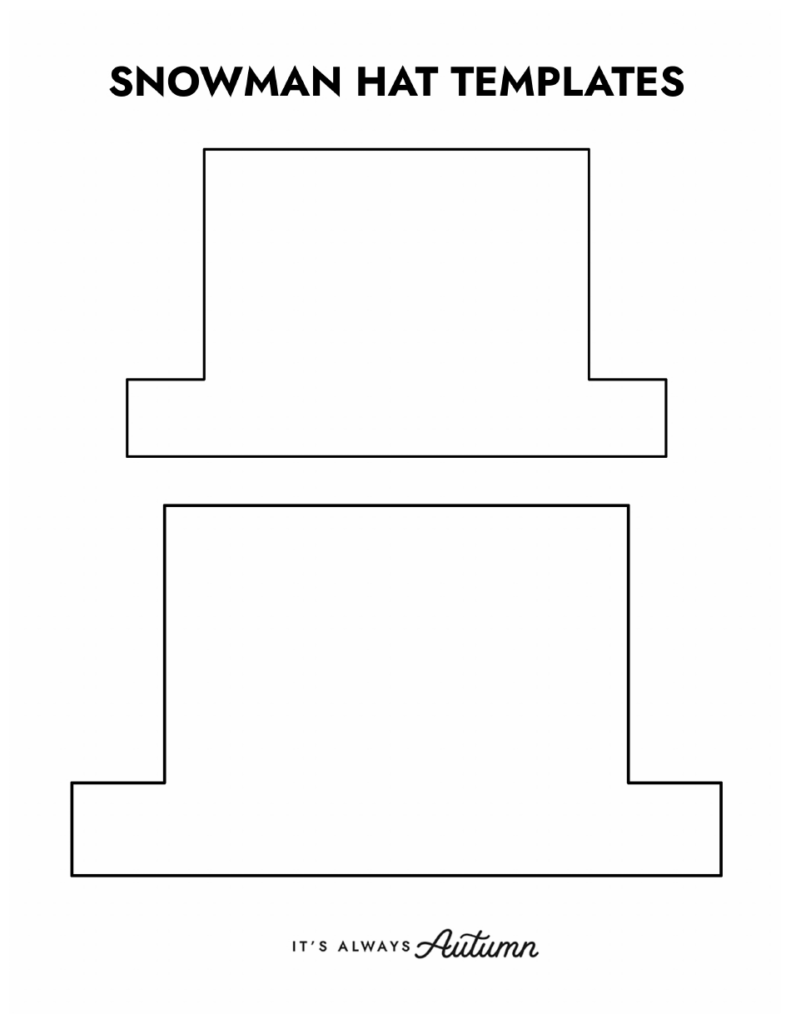 Snowman Hat Template It&<h2>039;S Always Autumn Download Printable Pdf In Free Printable Snowman Hat Templates Snowman Hat Template It&<h2>039;S Always Autumn Download Printable Pdf In Free Printable Snowman Hat Templates