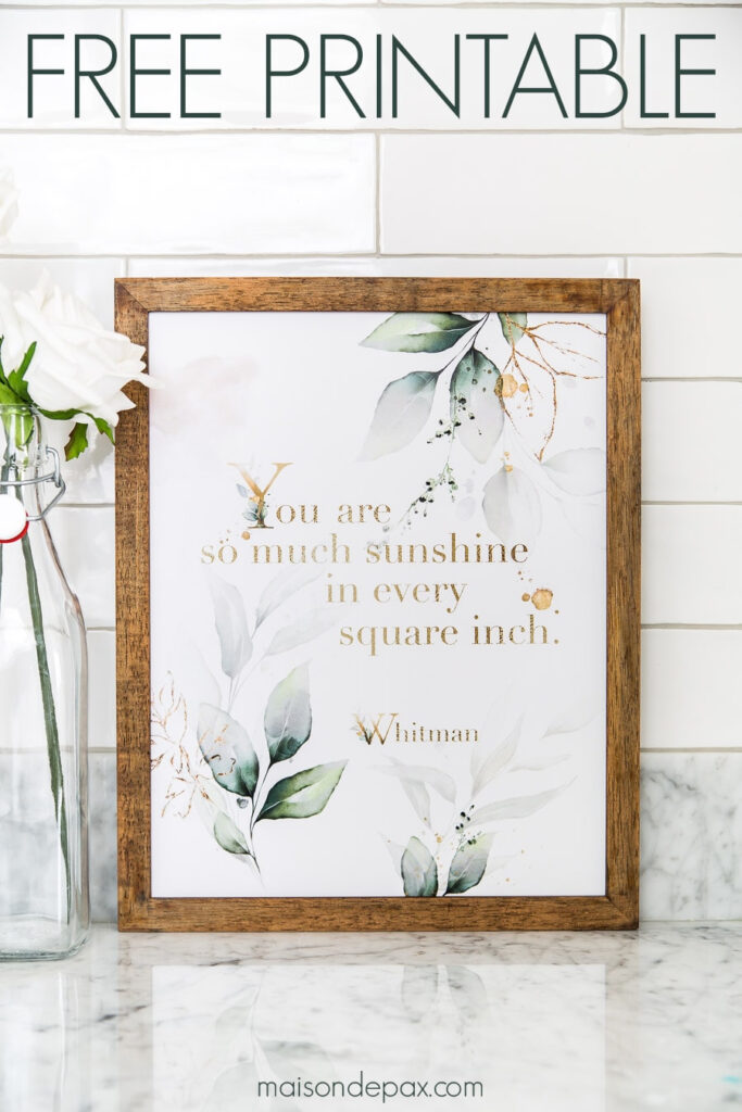 So Much Sunshine Printable Wall Art Maison De Pax For Free Printable Wall Art So Much Sunshine Printable Wall Art Maison De Pax For Free Printable Wall Art