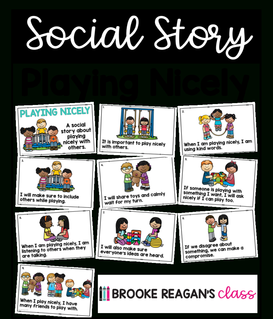 Social Story: Playing Nicely Brooke Reagan&<h2>039;S Class For Free Printable Social Stories For Kids Social Story: Playing Nicely Brooke Reagan&<h2>039;S Class For Free Printable Social Stories For Kids
