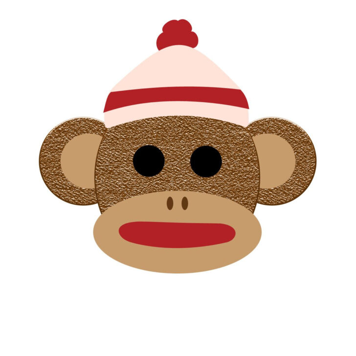 Free Printable Sock Monkey Clip Art