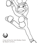 Sock Monkey Oracle Coloring Page | Shannon Grissom With Free Printable Sock Monkey Clip Art