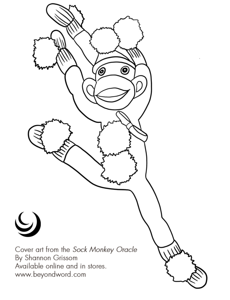 Sock Monkey Oracle Coloring Page | Shannon Grissom With Free Printable Sock Monkey Clip Art Sock Monkey Oracle Coloring Page | Shannon Grissom With Free Printable Sock Monkey Clip Art