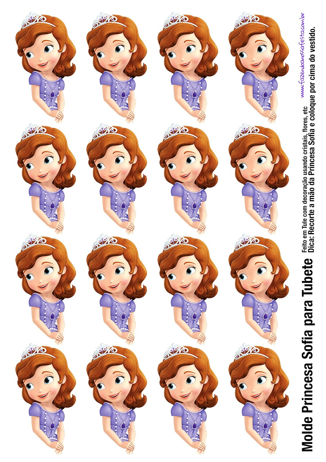 Sofia The First Free Printable Centerpieces. - Oh My Fiesta! In intended for Free Printable Sofia Cupcake Toppers