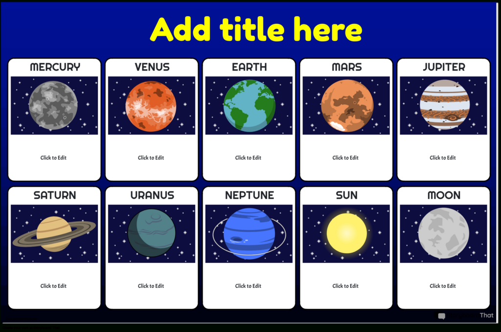 Solar System Posters: Customize & Print | Storyboard That Regarding Solar System Charts Free Printable Solar System Posters: Customize & Print | Storyboard That Regarding Solar System Charts Free Printable
