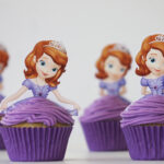 Sophia The First Blueberry Princess Cupcakes Within Free Printable Sofia Cupcake Toppers