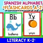 Spanish Alphabet Flashcards | Letters A To Z Intended For Spanish Alphabet Flashcards Free Printable