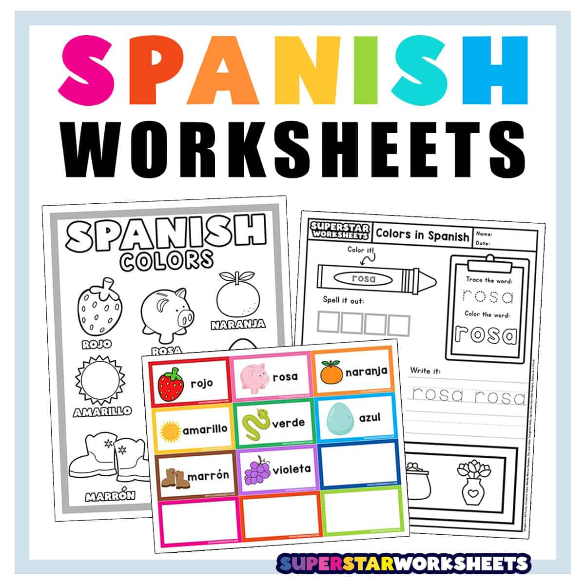 Spanish Worksheets - Superstar Worksheets with regard to Free Printable Spanish Worksheets