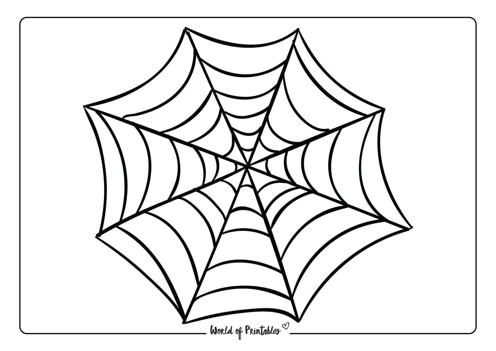 Spiderweb Printables - World Of Printables in Free Printable Spider Web