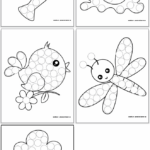 Spring Dot Painting Pages   The Artisan Life Inside Do A Dot Art Pages Free Printable