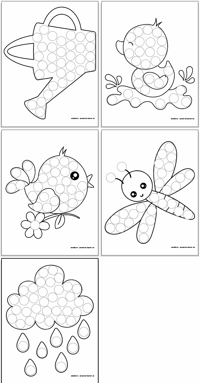 Do a Dot Art Pages Free Printable