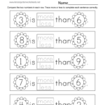 Spring Math Worksheet   Free Printable, Digital, & Pdf Pertaining To Free Printable Spring Worksheets For Kindergarten