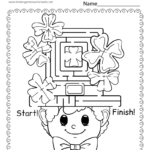 St. Patrick&<h2>039;S Day Maze Worksheet   Free Printable, Digital, & Pdf For Free Printable St Patrick Day Worksheets