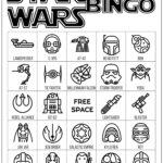 Star Wars Bingo {Free Printable Party Game}   Paper Trail Design Throughout Star Wars Printable Cards Free