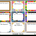 Storyboard That: Create Custom Name Tags Online In 2025 For Free Printable Name Tags For Teachers